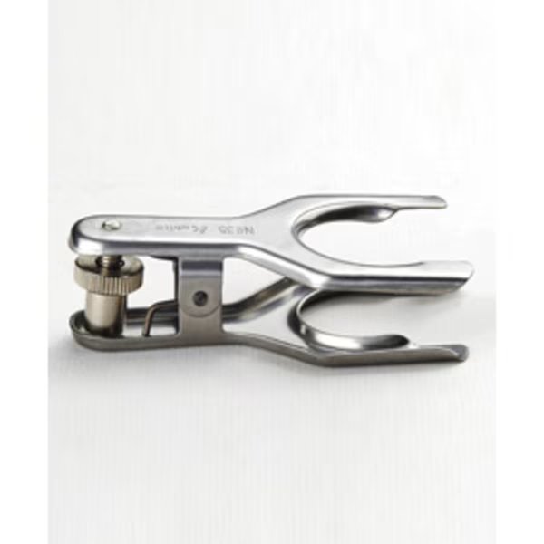 CLAMP, PINCH, STAINLESS STEEL, SPHERICAL, 50/30 JOINT, #30 O-RING, Synthware, Mfr#: CC0050